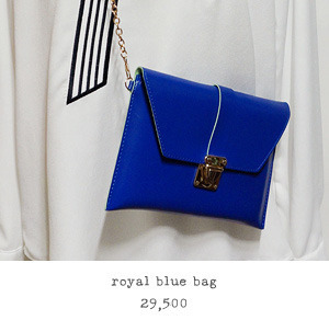 royal blue bag